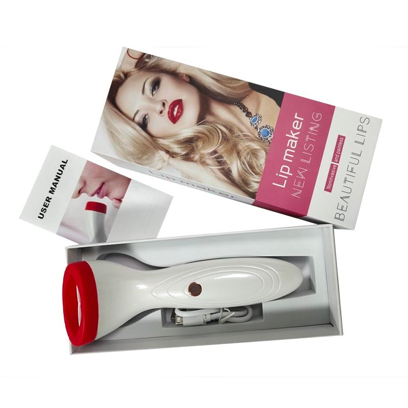 Electric silicone rechargeable lip beauty device - Bionic Mind & BOD