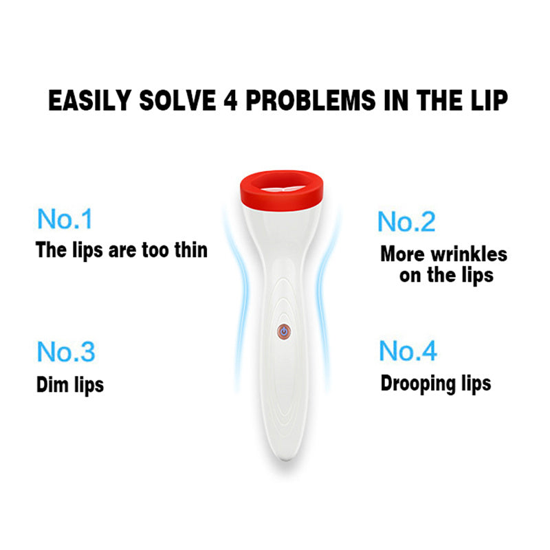 Electric silicone rechargeable lip beauty device - Bionic Mind & BOD