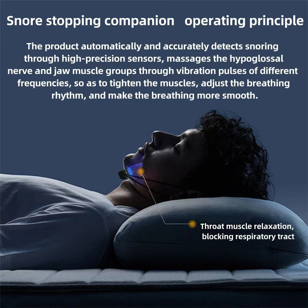 Smart Anti Snoring Device EMS Pulse Snoring Stop - Bionic Mind & BOD